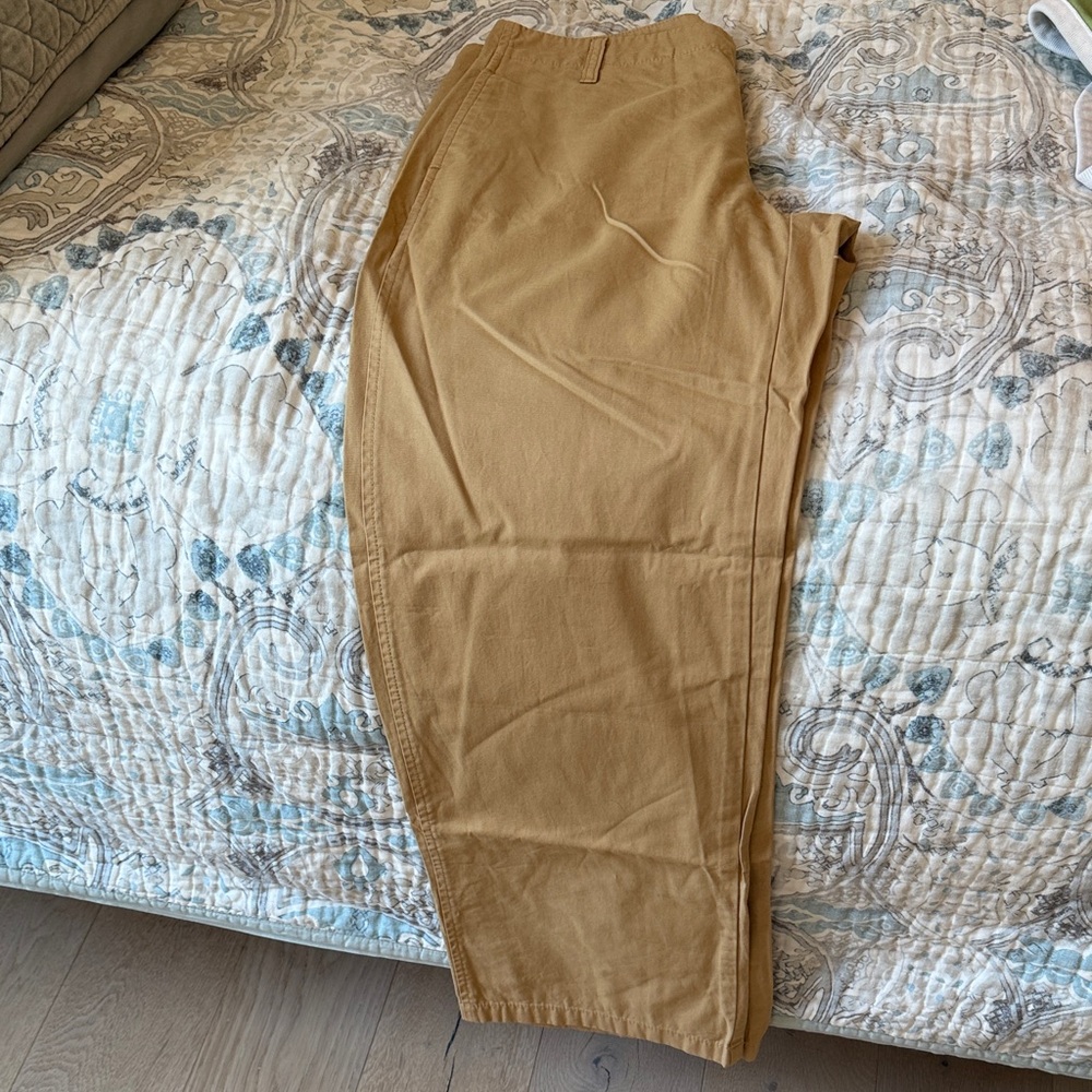 J. Crew women’s wide leg Khaki Chinos